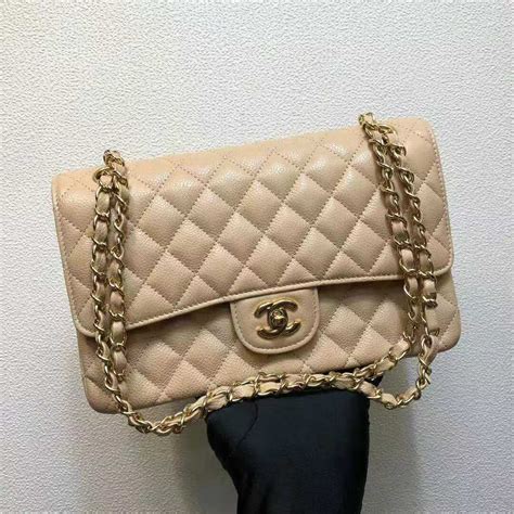 chanel calfskin leather shoulder bags